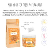 Friendship Organics Chai Spice Tea Bags, Organic and Fair Trade Black Tea 22 Count