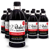 Original Steak Seasoning By Dale's, Gluten Free, No Cholesterol | Delicious on All Meats, Fish, and Vegetables | 16 oz Bottle (12 Pack) | No Long