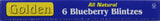 Golden, Blueberry Blintzes, 13 oz (Frozen)