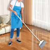 Broom with Dustpan Combo Set for Clean - Broom and Dustpan Set, 61" Broom and Dust Pan with Long Handle, Dust Pan and Broom Set, Broom with Dustpan