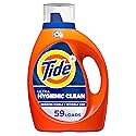 Tide Hygienic Clean Heavy 10X Duty Laundry Detergent Liquid Soap, Original Scent, HE Compatible, 59 Loads, 84 fl oz