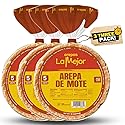 LA MEJOR Mote Arepas Colombianas 3 Pack (15 Units) | Authentic Colombian Gluten-Free Latin Snacks | Perfect for Breakfast or Side Dishes