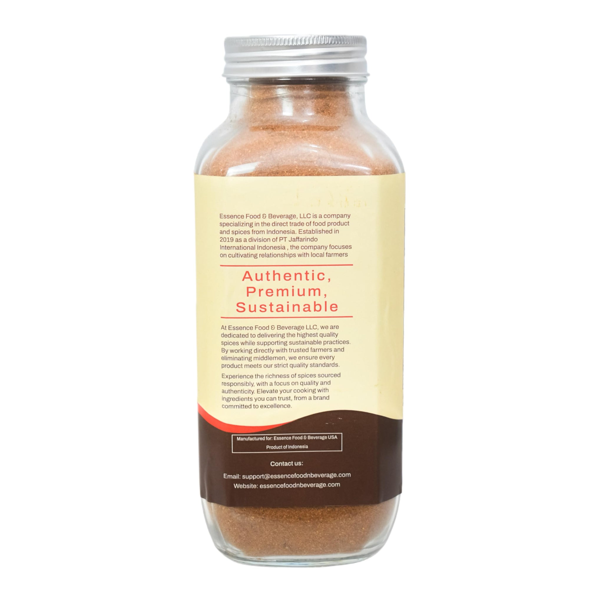 Nutmeg Ground 8.8 OZ JAR, 100% Natural, Super Strong Aroma, For Baking and Cooking.