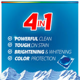 Purex Fresh Mountain Breeze Laundry Detergent Pacs, 66 Count, Pre Measured Pacs