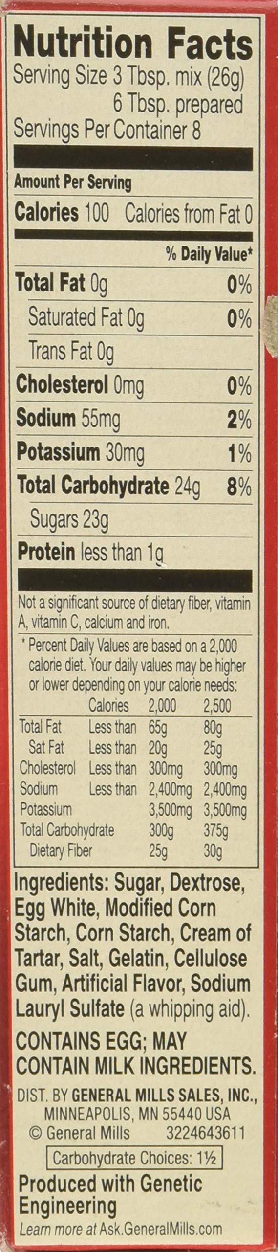 Betty Crocker Homestyle Fluffy White Frosting Mix, 7.2 Ounce (Pack of 6)