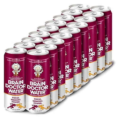 Brain Doctor Water Energy Drink, 12 oz (36)