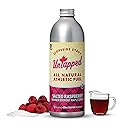 UnTapped Salted Raspberry Bulk Bottle - 16 Servings | 16 Fl Oz Aluminum Bottle | Pure Vermont Maple Syrup with Organic Raspberry Juice and Sea Salt