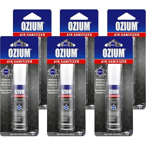 Air Sanitizer, New Car, 0.8-oz.