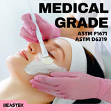 Beastek Nitrile Disposable Gloves, 4 mil Powder-Free Latex-Free Medical Food Grade Cleaning Esthetician Glove, 1000 Pcs (Small)