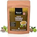 Nuvra by Nature Organic Triphala Powder - 8 oz | Herbal Mix of Amla, Bibhitaki and Haritaki | 100% Pure & Natural | Supports Immunity and Gut Health |