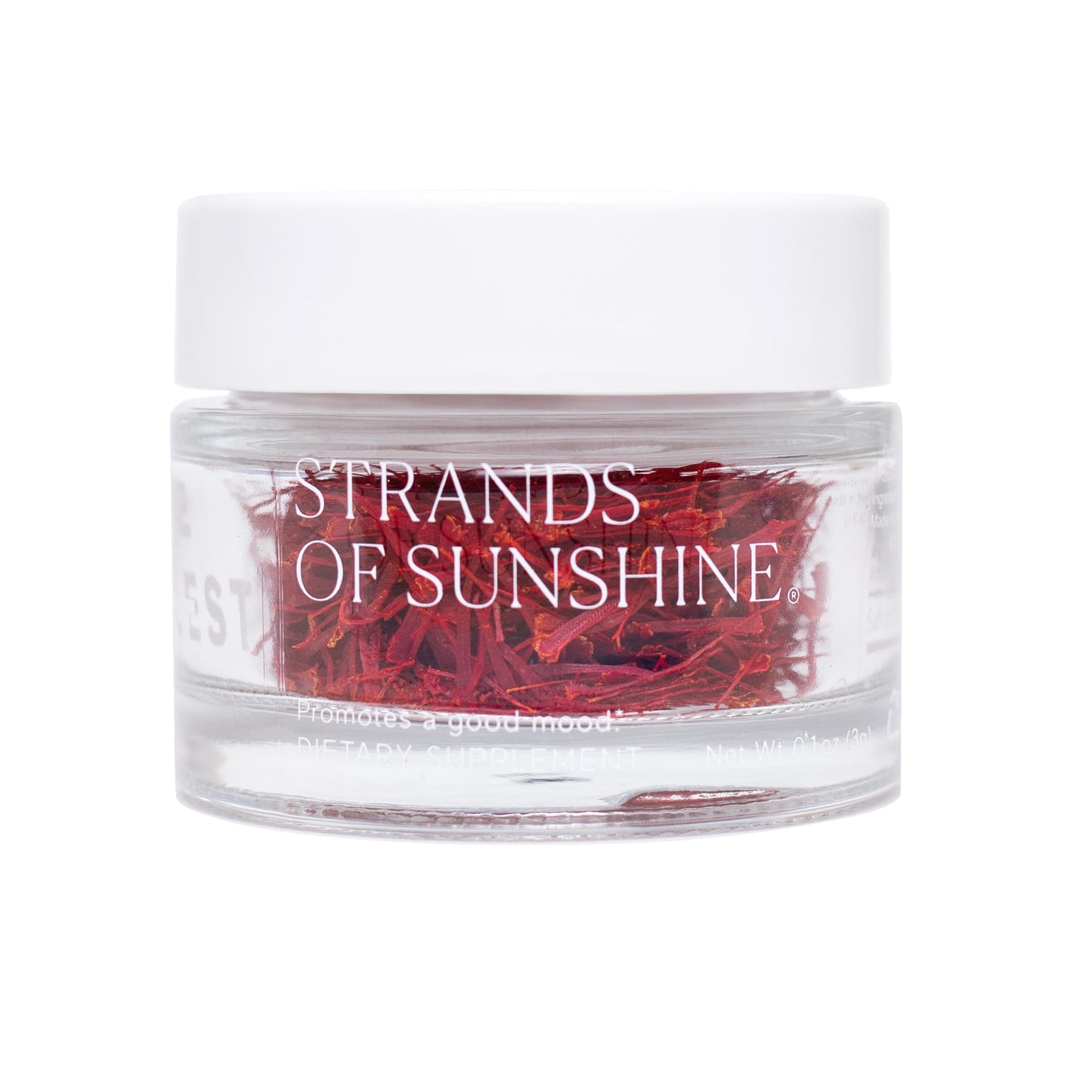 THE FULLEST - Saffron Threads - All-In-One Pure Saffron Threads for Tea, Infusions, and Cooking, Sugar-Free, Vegan, and Gluten-Free, 3g Pure Stigma