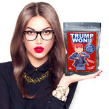 Donald Trump Won Gourmet Trail Mix Election Day 2024 Snack Basket Ideas for Conservatives Gifts Political Stocking Filler Spicy Crunchy Salty