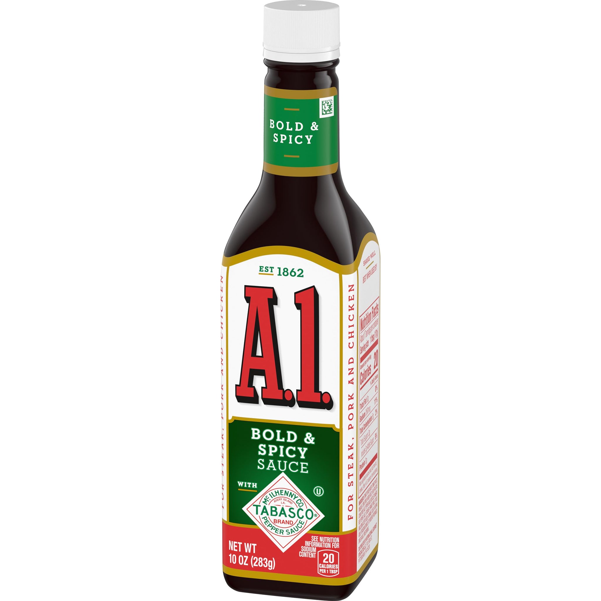 A.1. Bold & Spicy Sauce Bottle, 10 Oz (Pack of 12)