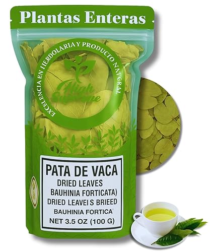 Pata de Vaca Herbal Tea (Cow’s Foot Leaves) - 3.5 oz (100g) Loose Leaf - 100% Natural - Non-GMO, Gluten-Free, Caffeine-Free - Traditional Herbal