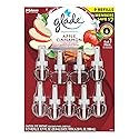 Glade PlugIns Scented Oil Refill, Essential Oil Infused Wall Plug in, 6.39 fl. oz, 9 ct. (Apple Cinnamon)