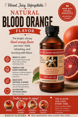 Bakto Flavors Natural Blood Orange Flavor - 4 Fl Oz