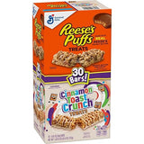 Reese's Puffs & Cinnamon Toast Crunch Cereal Bar Treats (30 ct.)
