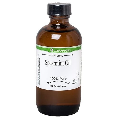 LorAnn Spearmint Oil SS Natural, 4 ounce bottle
