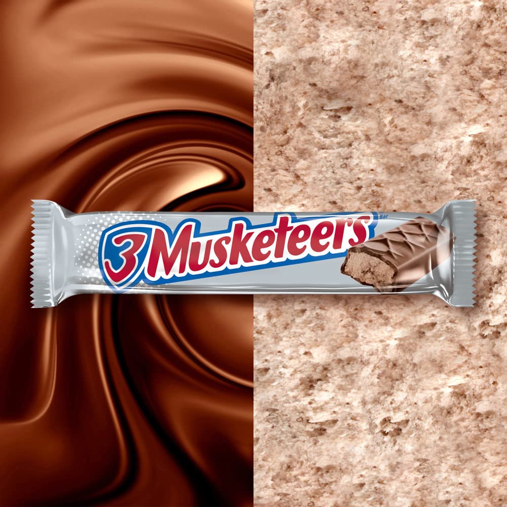3 Musketeers Milk Chocolate Candy Bar 1.92 Oz. - Case Of: 36