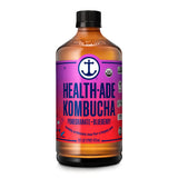 Health-Ade Kombucha Tea Organic Drink, Fermented Tea with Living Probiotics, Detoxifying Acids, Supports Gut Health, Non-GMO, Vegan, Gluten Free, 12