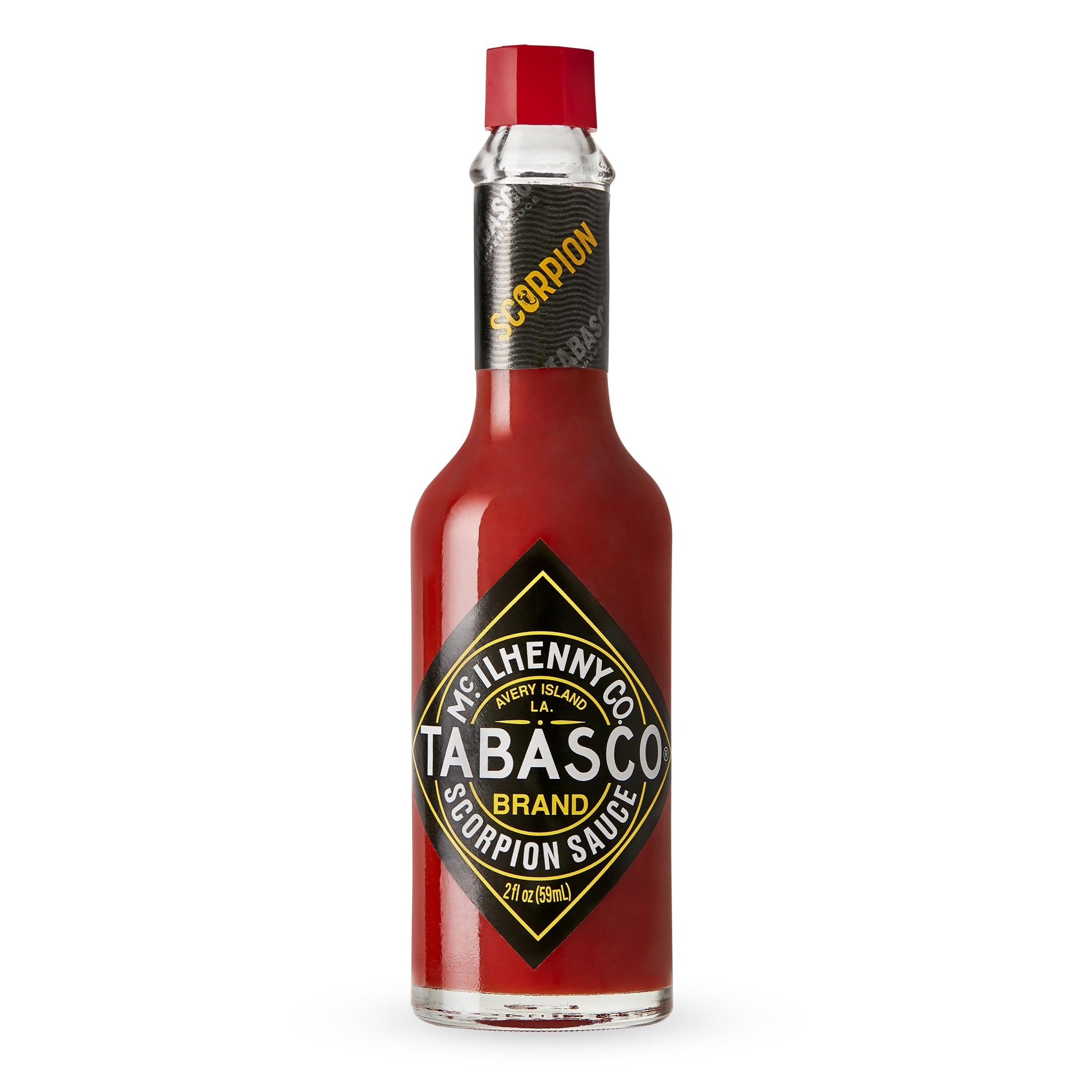 TABASCO Brand Scorpion Sauce, Fiery & Intense Hot Sauce, Glass Bottle, Bold & Hot, Scorpion Pepper, Guava & Pineapple Blend, Great on Tacos & More, 2