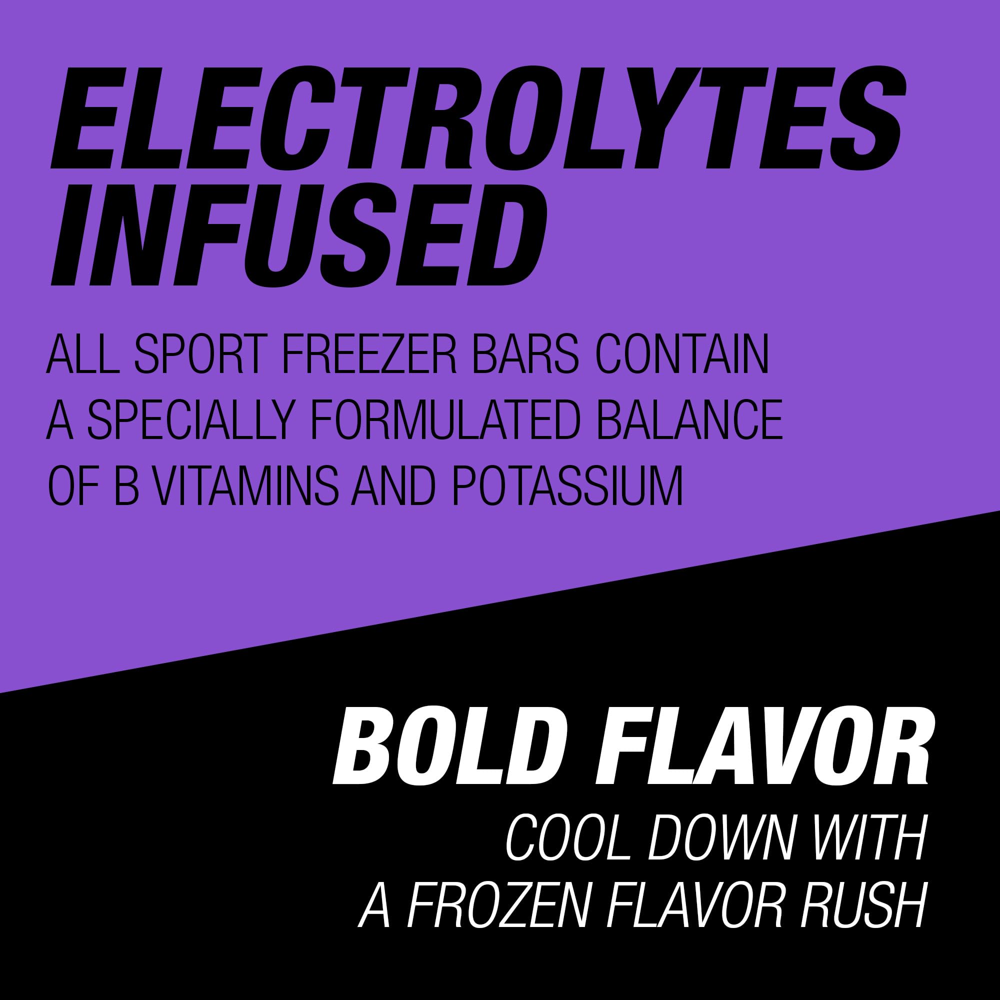 All Sport Hydration Freezer Pops, 36 CT (Variety Pack)36