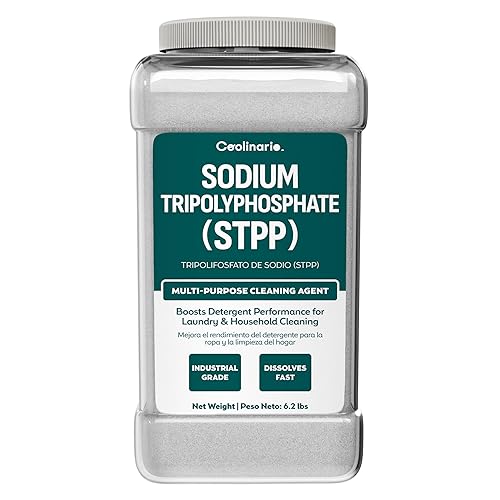 Coolinario Sodium Tripolyphosphate (STPP) Powder (1 GAL) Multi-Purpose Cleaning Agent & Water Softener | Enhances Detergent Performance | Ideal