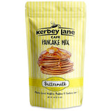 Kerbey Lane Cafe Buttermilk Pancake Mix - Easy to Make, Mouth Watering Recipe for Light and Fluffy Pancakes, Waffles, Flapjacks, Muffins, Cookies. Stay Fresh Resealable Bag (4 Lbs, Pack of 1)