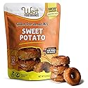 West Food Brands Gluten Free Sweet Potato Donut Mix - Soy Free & Kosher, No Artificial Sweeteners, Allergen Free - Sweet Potatoes Vegan Doughnut Mix with Essential Nutrients (1 Pack, 12 Donuts)