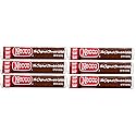 Necco Wafers Original Chocolate Flavored Hard Candy Rolls - Bundle of 6 Rolls, 2.02oz
