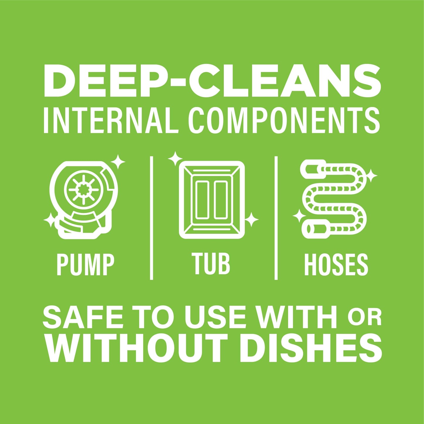Affresh Dishwasher Cleaner, Helps Power Away Odor Causing Bacteria, Limescale, Mineral Deposits & Grime Inside Pump, Tub & Hoses, 6 Tablets, 6 Month