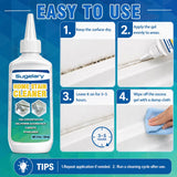 Sugelary Mold Stain Cleaner, 5 fl oz Mold Stain Cleaner Gel for Washing Machine, Home Stain Cleaning Gel for Fridge, Tile, Grout, Sink and Bathroom