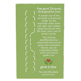 NOW Foods, Certified Organic Green Tranquility™ Tea, Decaf Green with Lemon Myrtle, Non-GMO, Premium Unbleached Tea Bags with No-Staples Design