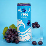 Zenbodi Aloha Zen Grape Burst - AWAKEN Functional Beverage - 12 Pack Energy Drink, Zero Sugar Energy Drinks, with L-Alpha GPC, Caffeine