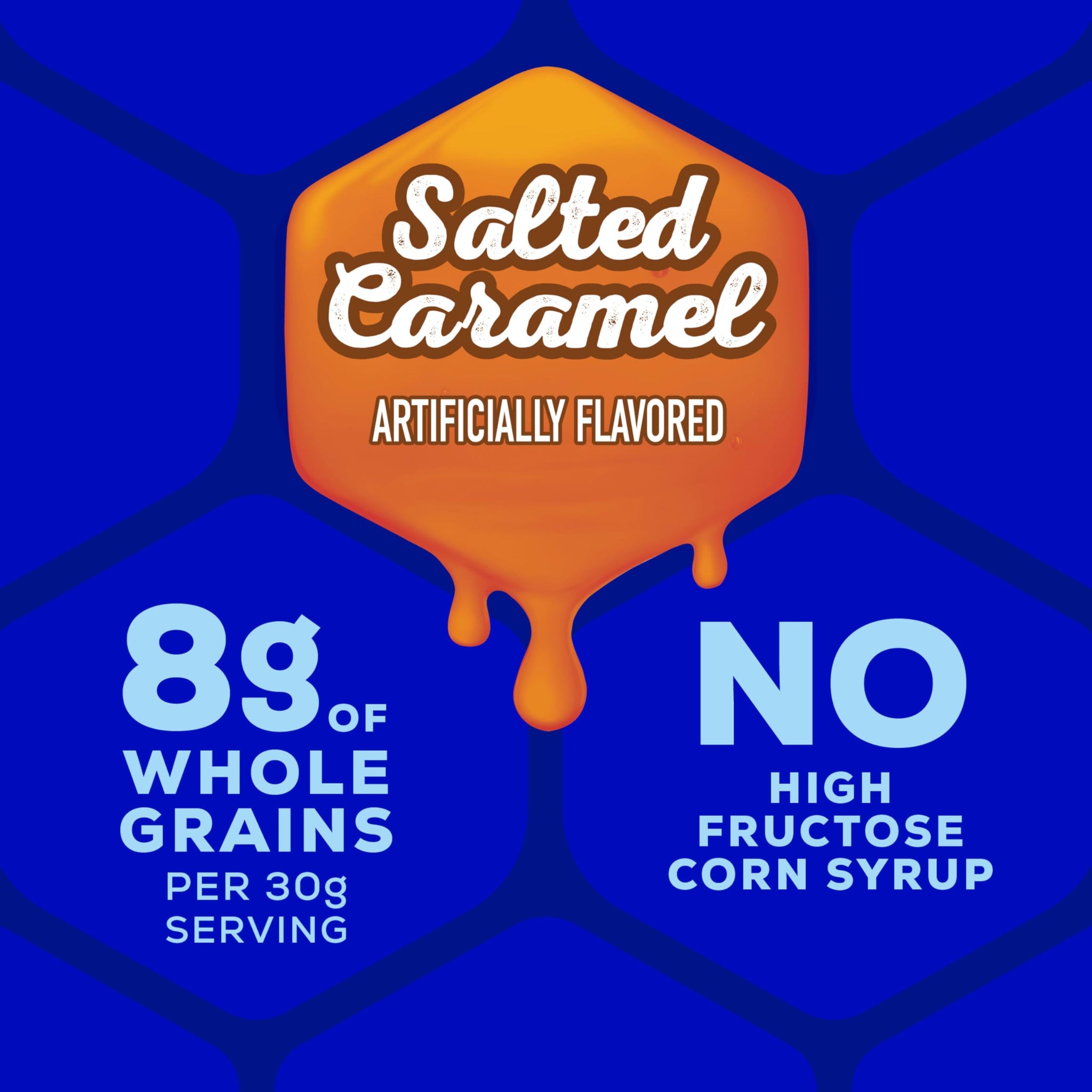 HONEY MAID Fresh Stacks Salted Caramel Graham Crackers, Limited Edition, Travel Snacks, 12.2 oz (6 Multi Snack Packs)