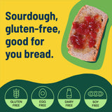 Pacha Organic Garlic Rye Sourdough Bread, 22 OZ