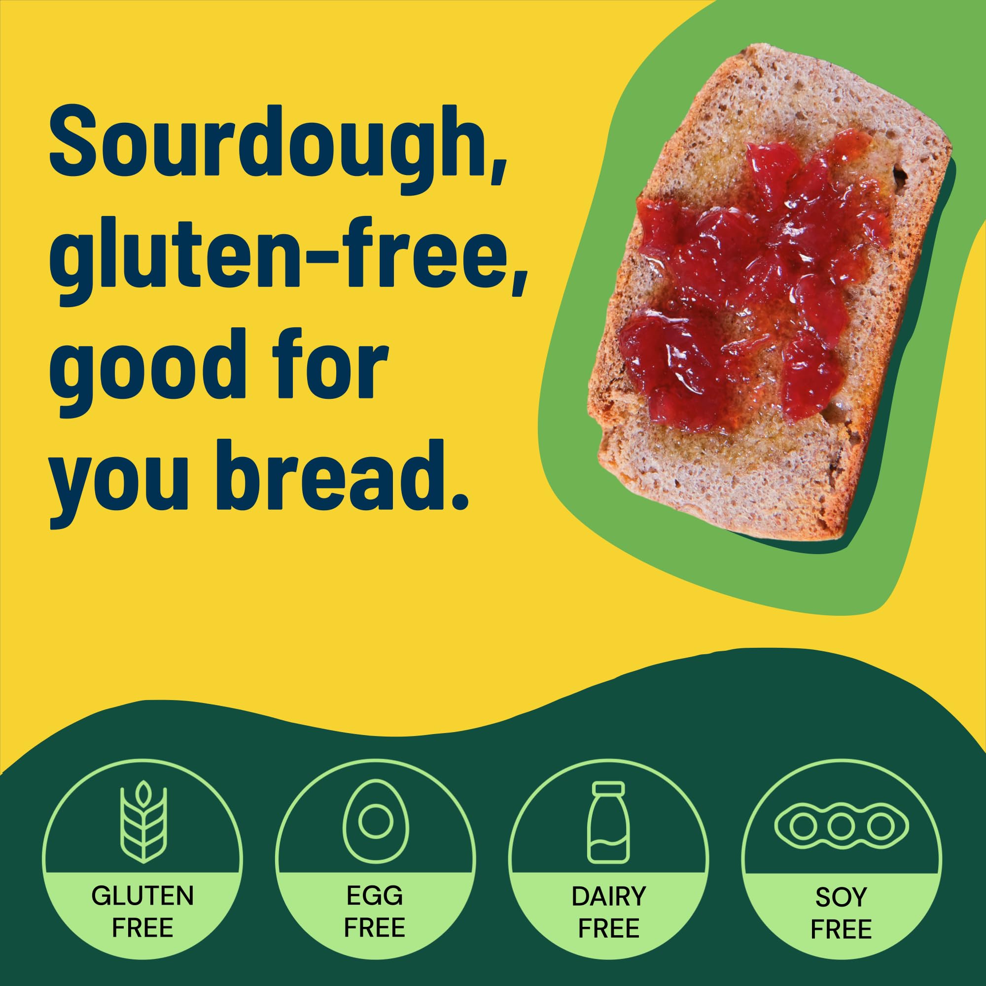 Pacha Organic Garlic Rye Sourdough Bread, 22 OZ