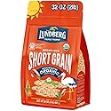 Lundberg Short Grain Brown Rice, Regenerative Organic Certified - Slightly Nutty, Sticky Rice Responsibly Grown in California, 32 Oz