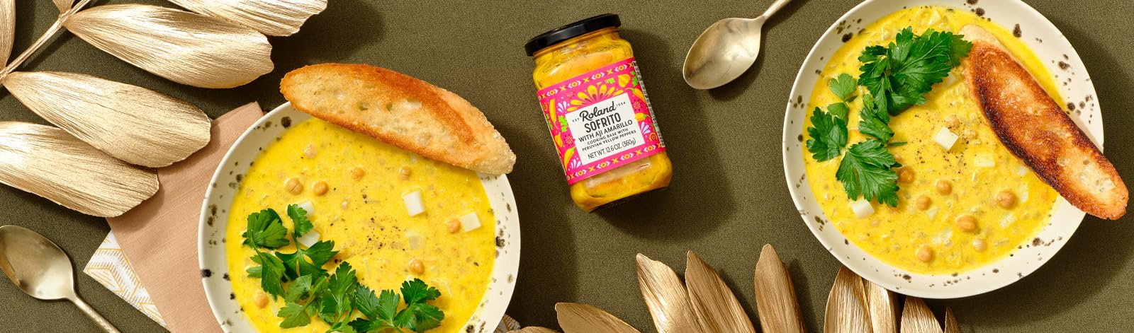 Roland Foods Sofrito with Aji Amarillo, Specialty Imported Food, 12.6 Ounce, Pack of 1