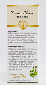 Celebration Herbals Passion Flower Tea Maracuja 24 Tea Bags