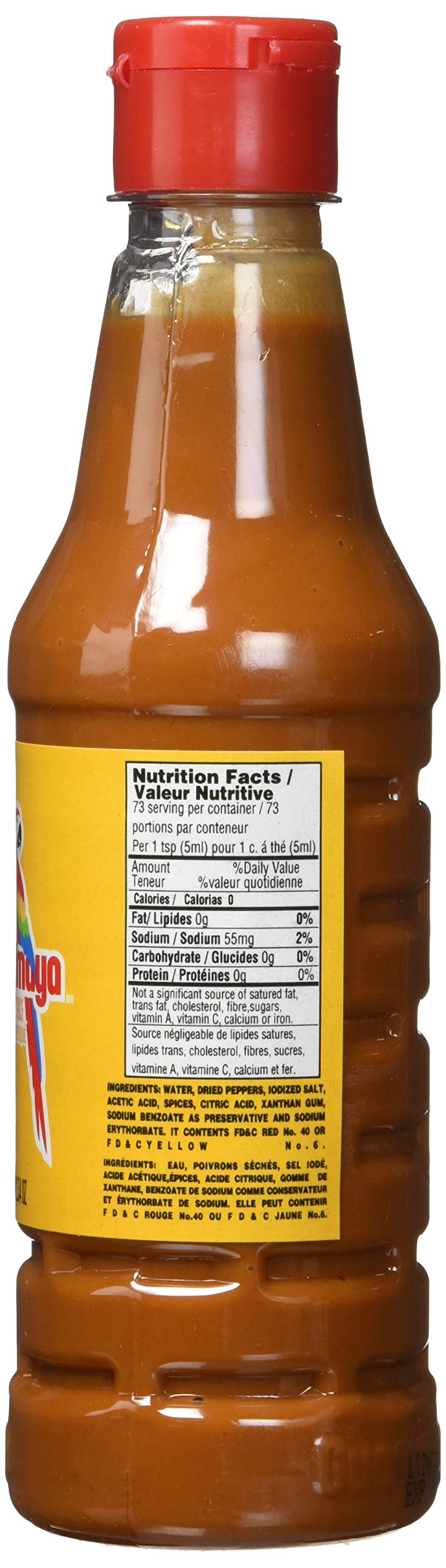 La Guacamaya Authentic Hot Sauce (12.34 fl.oz.) - Mexican Hot Sauce - Salsa Hot - Spicy Sauce Mexican Food - Picante Sauce