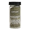 Morton & Bassett Savory Spice, 0.8 oz - Non-GMO, Salt-Free, Herbaceous Blend for Stews, Roasts & Mediterranean Dishes
