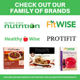 Nutmeg State Nutrition - High Protein Bars, Gluten Free, Low Cholesterol, Low Sodium, Low Sugar, Ideal Protein Compatible, 7 Servings Per Box (Caramel