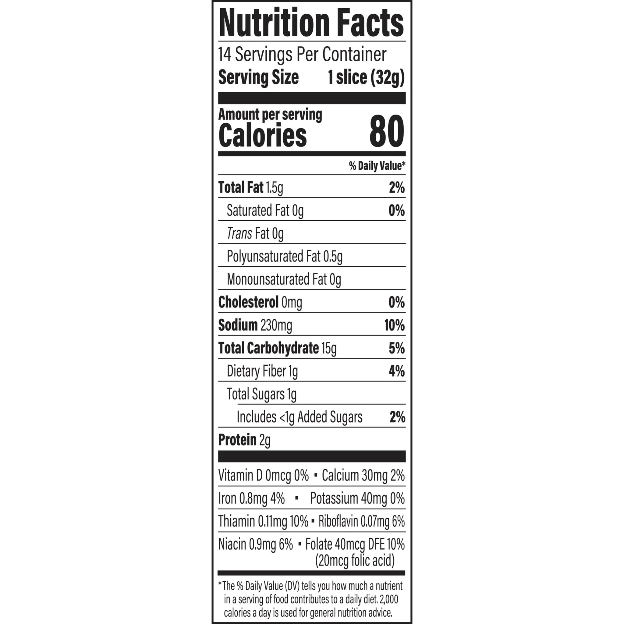 Levy's Seeded Rye Bread, Rye Bread, 16 oz Bag