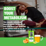 Tiesta Tea - Lean Green Machine, Loose Leaf, Light Citrus Green Tea, Premium Loose Leaf Blend, Medium Caffeinated, Brews Up to 50 Cups, 4 Ounce