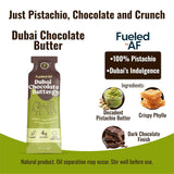Fueled AF Vegan, Keto, and Paleo Friendly, 8 Pouches (8 oz each) (8 Ounce (Pack of 8), Dubai Chocolate Spread)