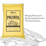Roland Foods Medium Grain Yellow Polenta from Italy, 5 Lb Bag