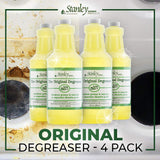 STANLEY HOME PRODUCTS Original Degreaser - Removes Stubborn Grease & Grime - Powerful Multipurpose Cleaning Solution for Home & Commercial Use (4