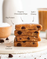 Gomacro, Bar Macrobar Salted Caramel Chocolate Cadd Organic 12 Count , 2.3 Ounce