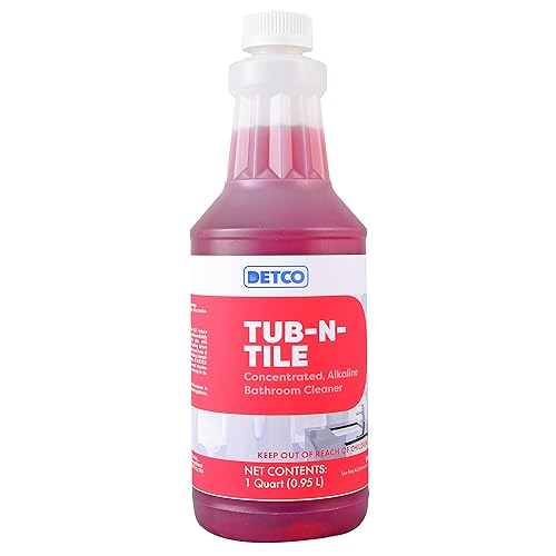 Detco-Tub-N-Tile -Multi-Purpose Cleaner-Concentrated, Great on Soap Scum and Grime Remover - Just add 4 oz. to your spray bottle of water.Great